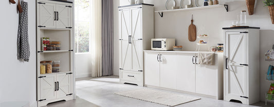 Kitchen transformation: A variety of storage solutions, so that the cooking space in order!