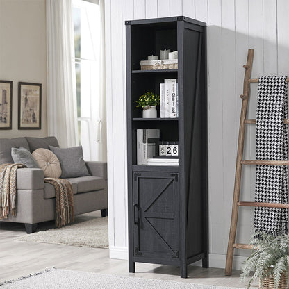 JXQTLINGMU 70 inch Storage Cabinet with Doors