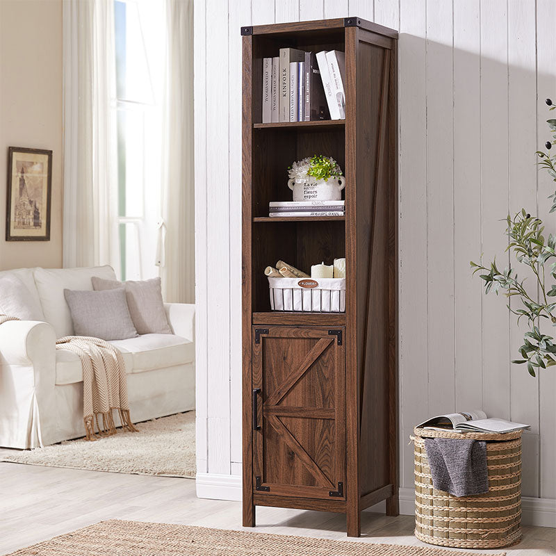 JXQTLINGMU 70 inch Storage Cabinet with Doors