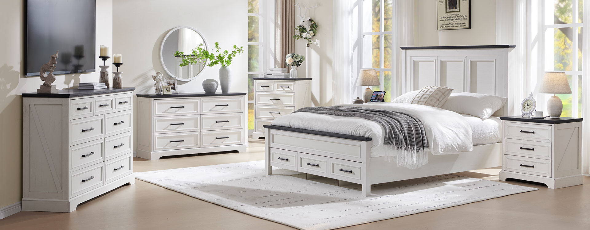 JXQTLINGMU farmhouse furniture – lingmu